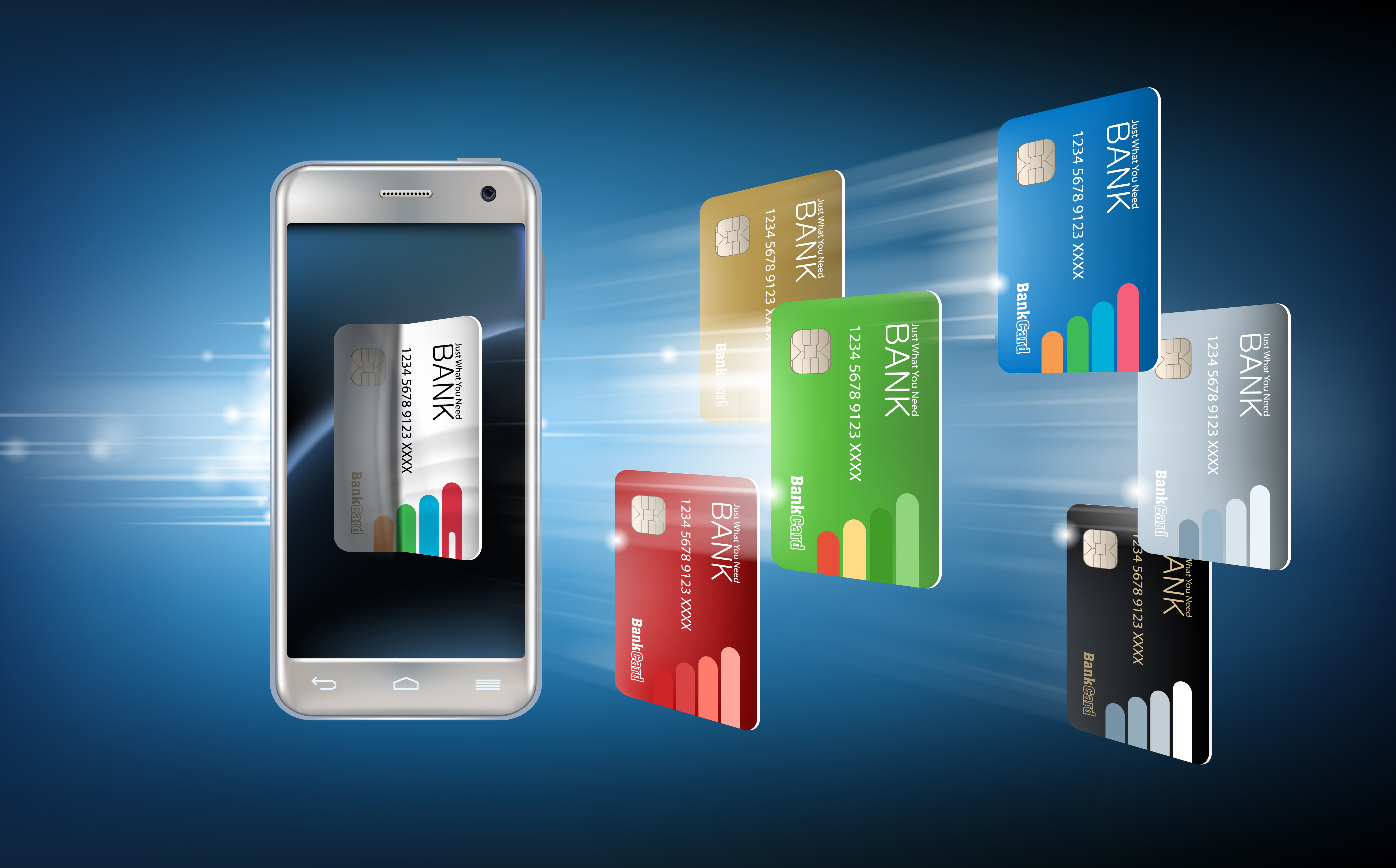 Virtual cards for business and personal global payment use.