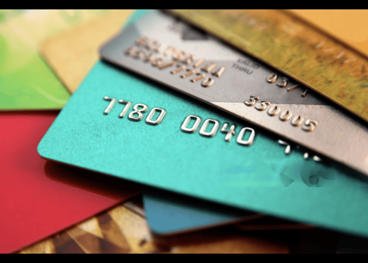 Credit Card Information on display
