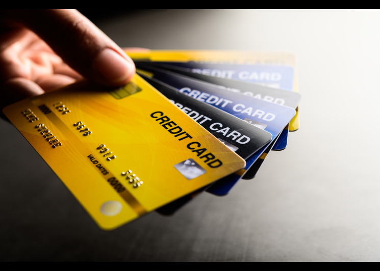 Multiple Credit card brands and types