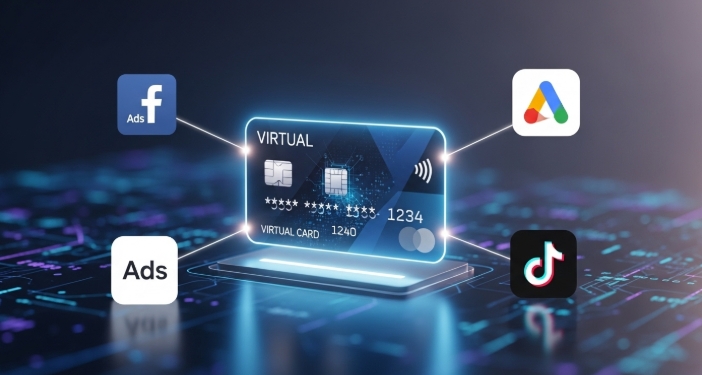  Virtual cards for Facebook ads and other ad platforms.
