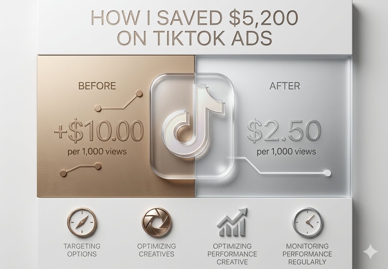illustration showing how TikTok ads cost converts to reach