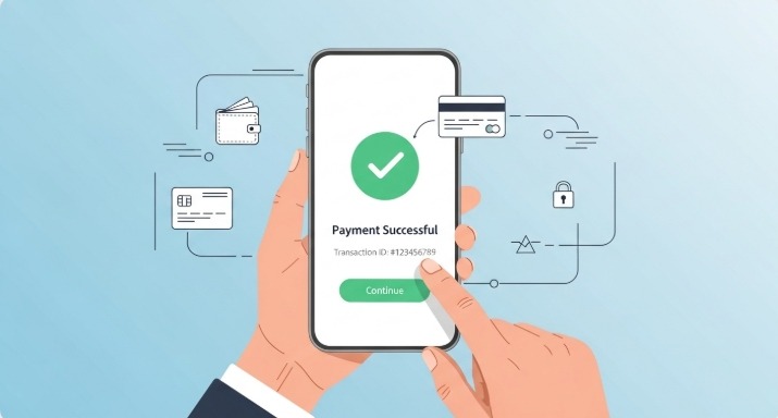 Customer completing 3D Secure authentication during online checkout. Customer completing 3D Secure authentication during online checkout.