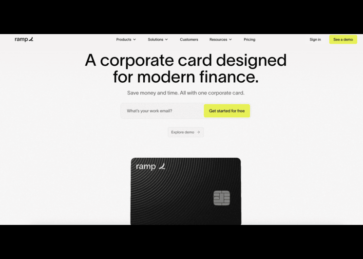 Ramp Corporate Card