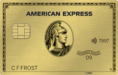 image of american express gold card