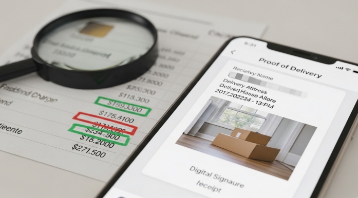 Proof of delivery used to resolve friendly fraud claims