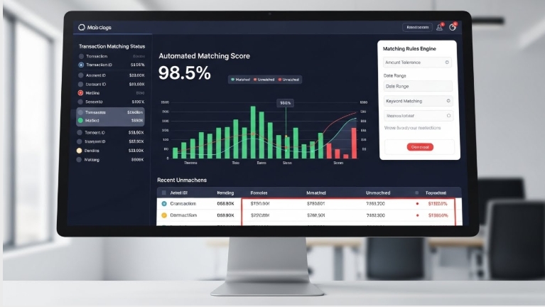 Dashboard with automated transaction Dashboard with automated transaction