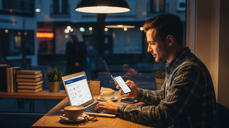 Freelancer handling digital payments trends