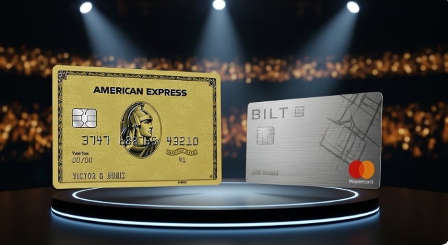 Amex Gold vs Bilt Mastercard comparison for rewards