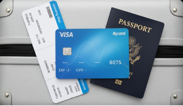 bycard virtual used as a travel card for all travel expenses