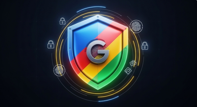 Security shield symbol representing Google Pay security features Security shield symbol representing Google Pay security features