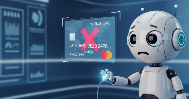 Virtual card blocking automated card testing attacks