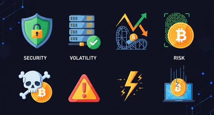 Common cryptocurrency risks