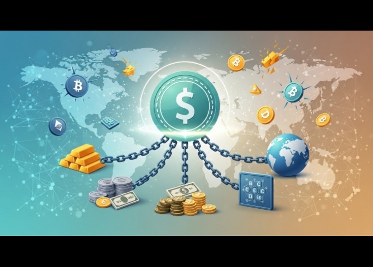 Stablecoin Concept Illustration