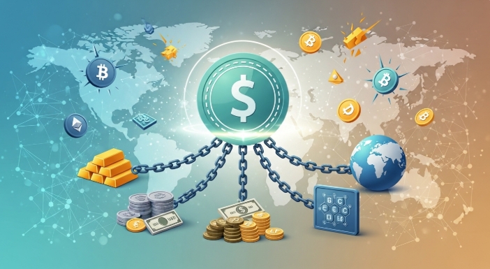 Stablecoin Concept Illustration