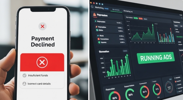 API payments failure causing ad campaign disruption