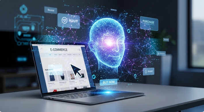 AI agent making online purchase decisions 