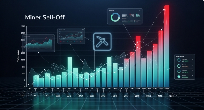 Miner Sell-Off Data Visualization