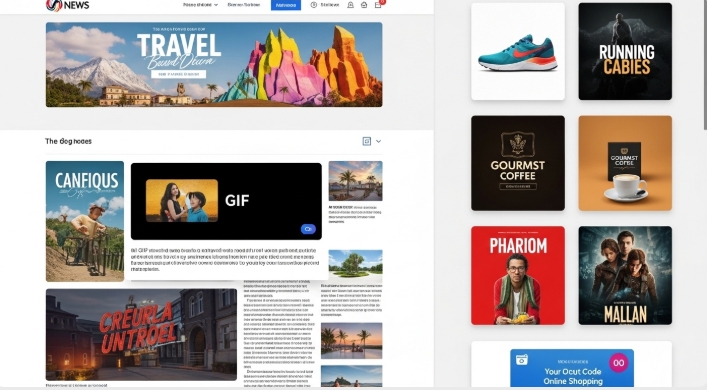 Multiple ad placements across websites