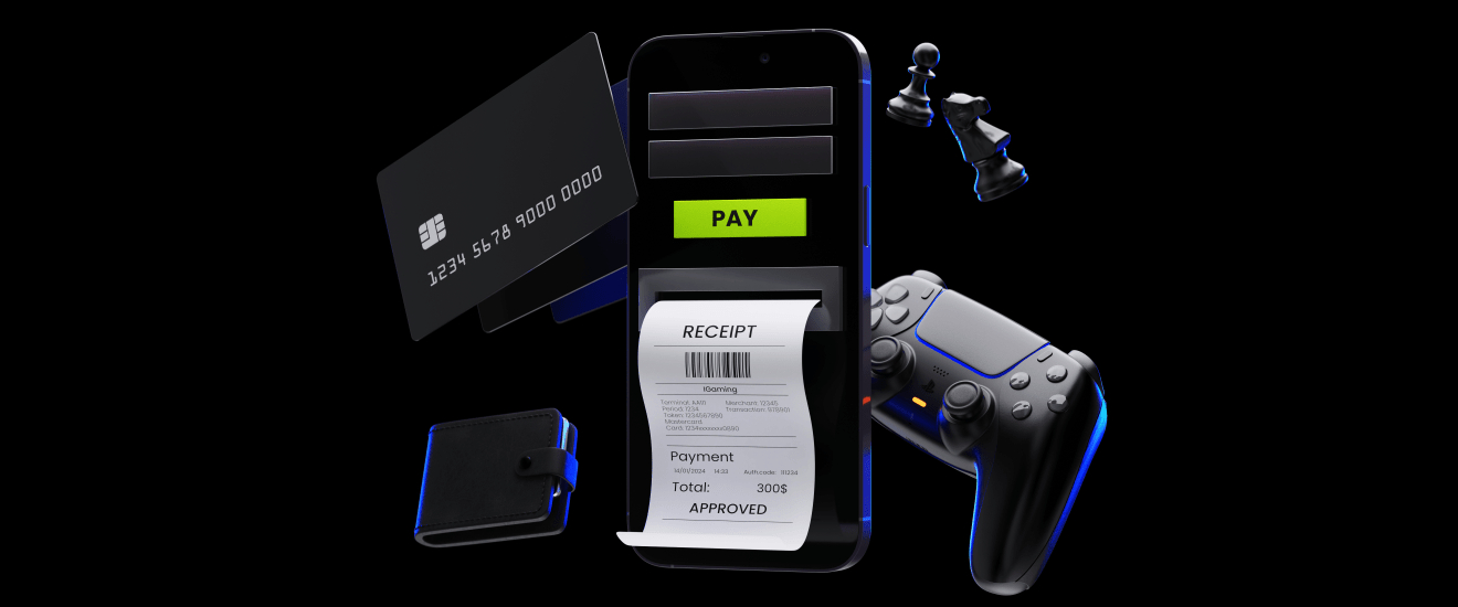 cashless game payment system