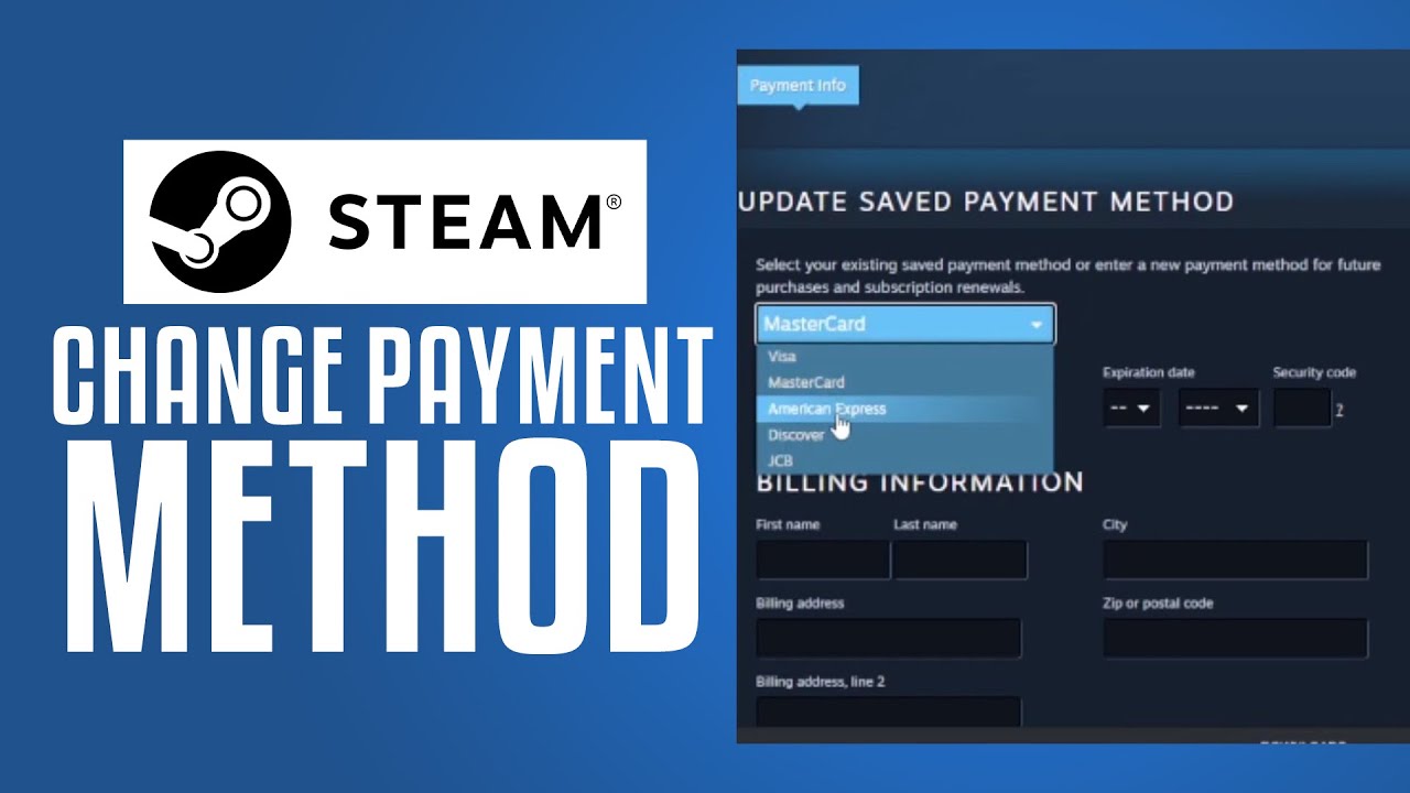 Steam payment methods