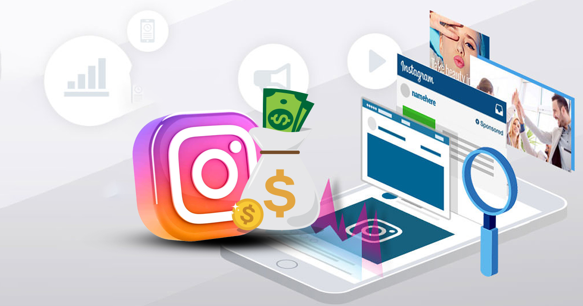 virtual card for Instagram Ads