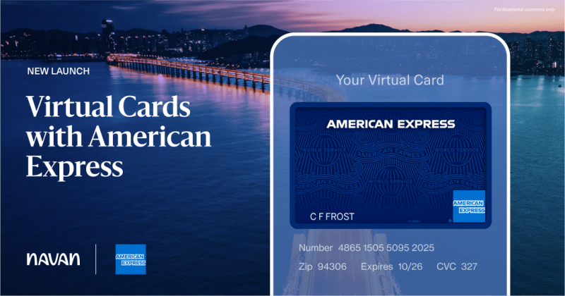 virtual American Express card - Bycard virtual American Express card